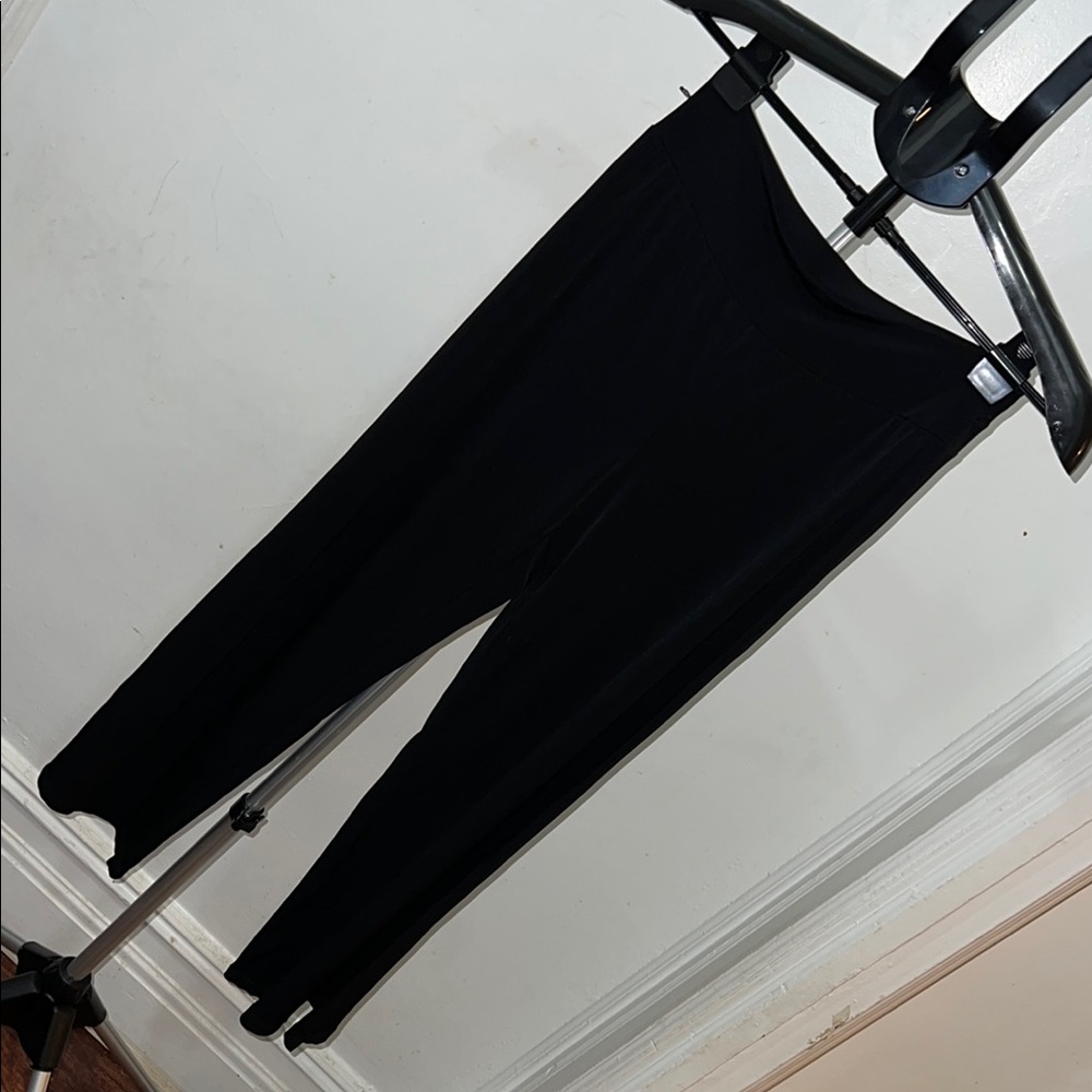 Black Super Stretchy Flowy Pants